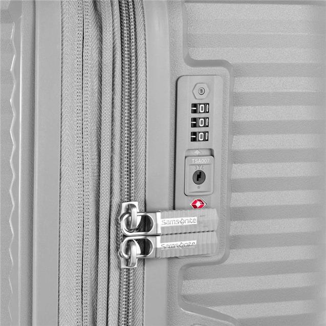Valija Samsonite Varro Spinner 68/25 Light Grey Mediana