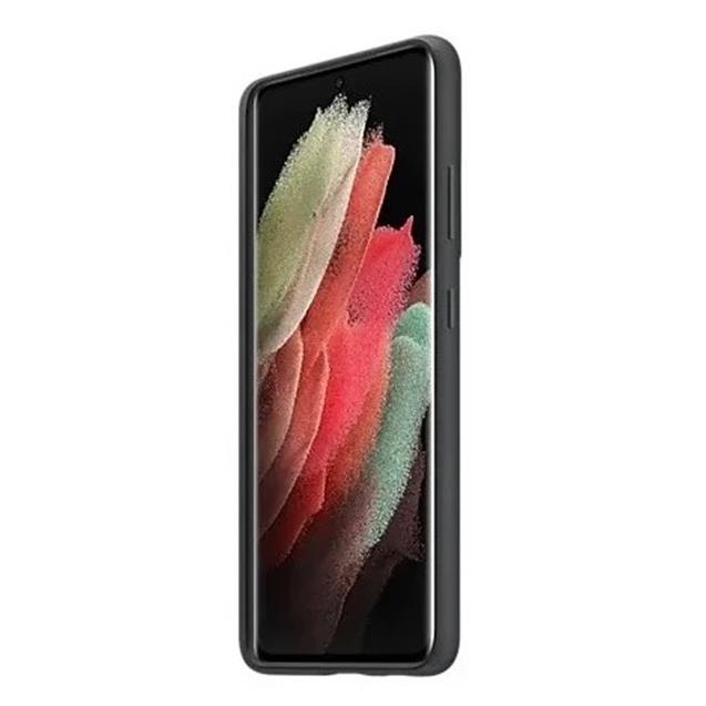 Funda Samsung S21 Ultra Silicona Negra Original