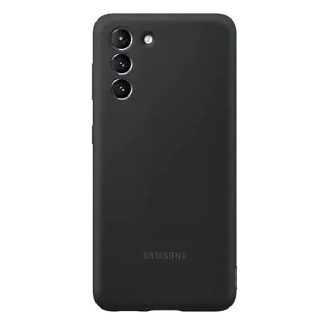 Funda Samsung S21 Silicona Negra Original