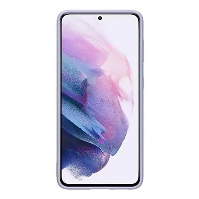 Funda Samsung S21 Silicona Violeta Original