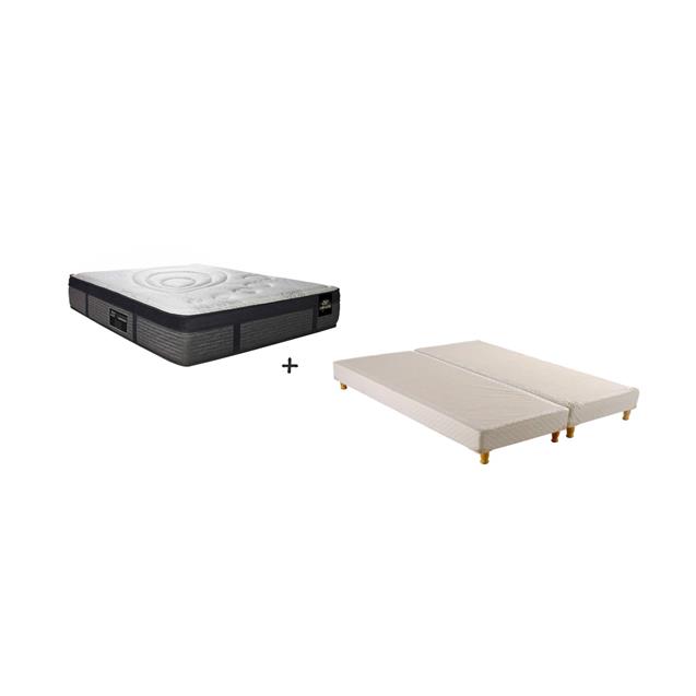 Conjunto Resortes King Koil Luxury Pocket + Sommier Inducol 160x200