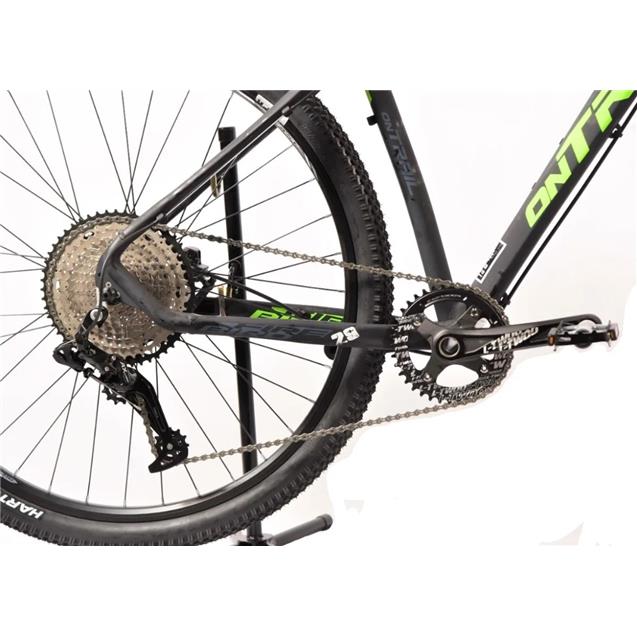 Bici Firebird On Trail Mtb 29" 27v T18 Hidraulico Negro y Verde