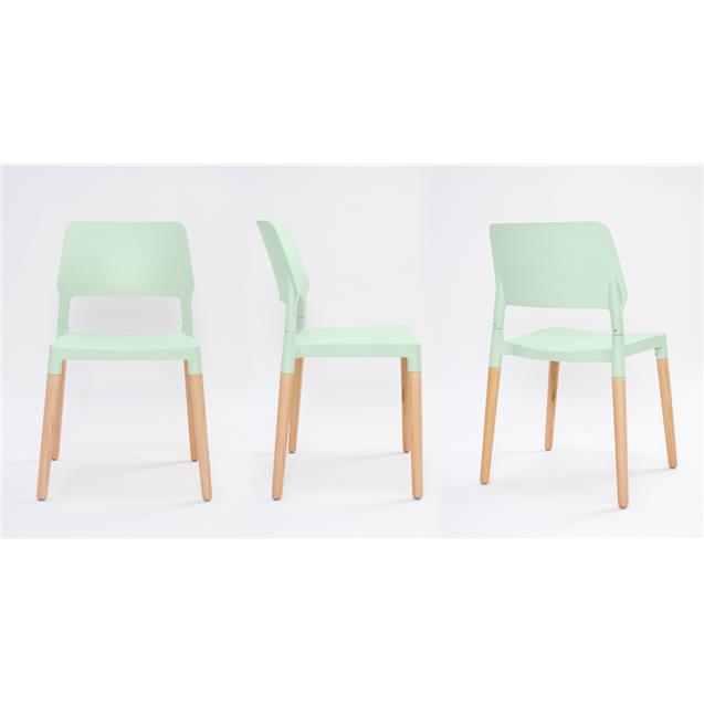 Silla Vahume Icon Polipropileno Aguamarina