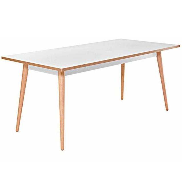 Mesa Vahume Icon 160x080 Blanco Tiza (no incluye sillas)