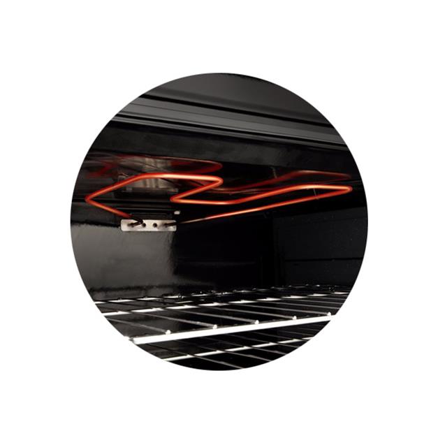 Horno A Gas Longvie He1900xf Eléctrico Inoxidable
