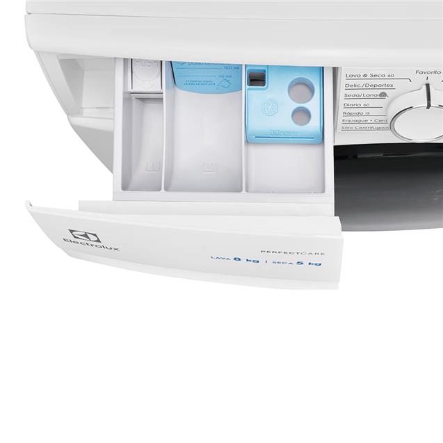 Lavasecarropas Electrolux C/F 8kg 1200 Rpm Inverter (Ewd08b)