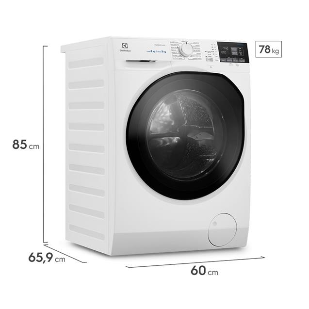 Lavasecarropas Electrolux C/F 8kg 1200 Rpm Inverter (Ewd08b)