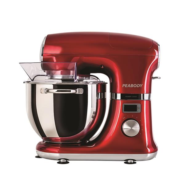 Batidora De Mesa Peabody 1200w 5.5lts Rojo (Bm120r)
