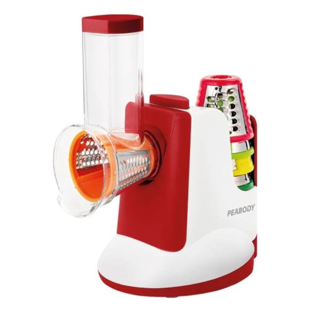 Rallador Peabody (Pesim326r) 5 Cortes + Acc Smoothie Helado Rojo