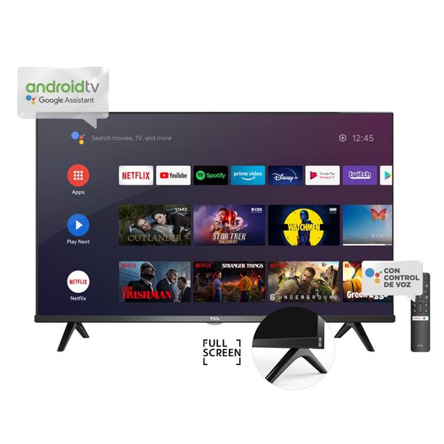 Smart Tv 40" Tcl Android Fhd bluetooth+ Voice Control (L40s65a)