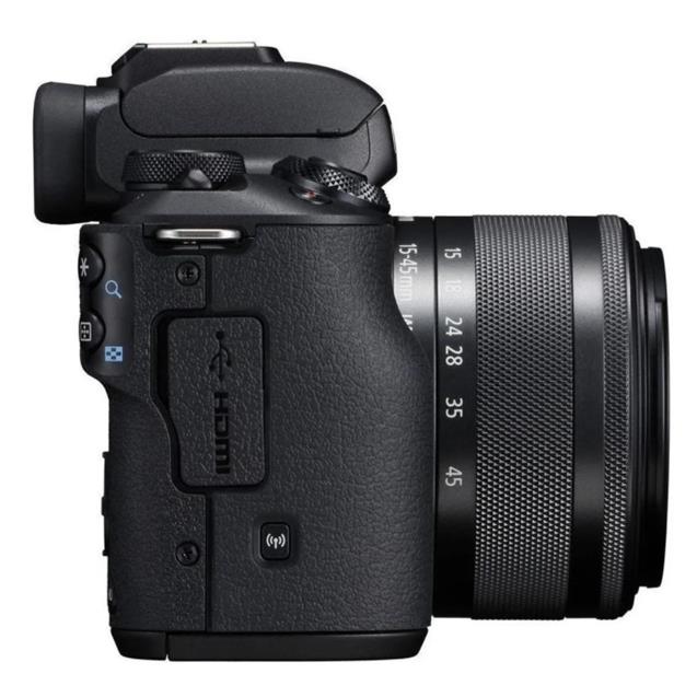 Camara Canon Eos M50 15-45 + 55-200/ 24.1 Mpx