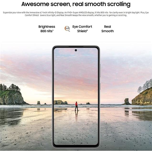Samsung Galaxy A72 128gb 6gb Azul