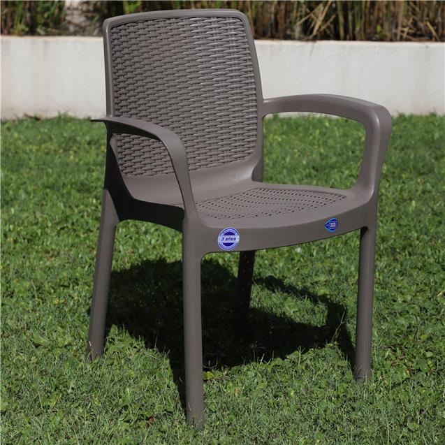 Silla Guinea Voss200 C/Apoyabrazos Grafito