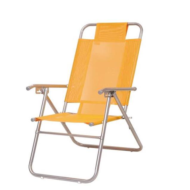 Reposera Playera Descansar 5p Beige 1 1/4" (80000)