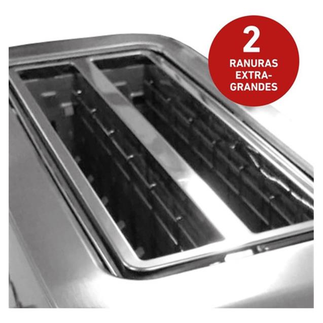 Tostadora Peabody 2 Bahías Xl Inoxidable (PET1450XL)