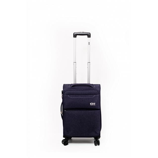 Valija Cabina Elf 4 ruedas Nylon Azul (4170/20)