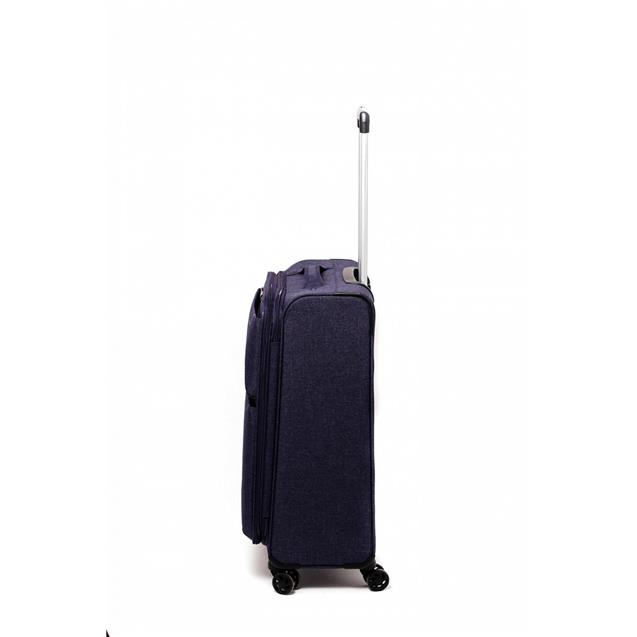 Valija Mediana Elf 4 ruedas Nylon Azul (4170/24)