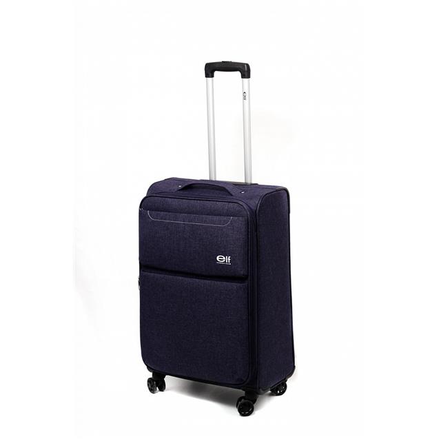 Valija Mediana Elf 4 ruedas Nylon Azul (4170/24)