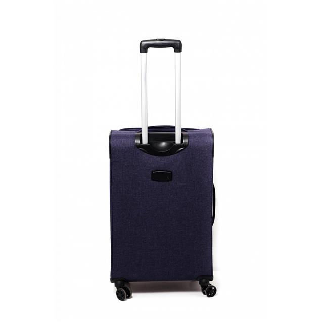 Valija Mediana Elf 4 ruedas Nylon Azul (4170/24)