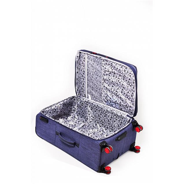 Valija Grande Elf 4 ruedas TSA Azul (4180/28)
