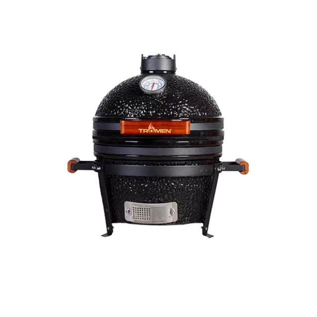 Horno a Leña Portatil Tromen Kamado Cerámico Puma Mini Negro (03-000-009)