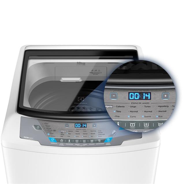 Lavarropa Electrolux Carga Superior 10Kg 750Rpm Blanco (ELAC310W)