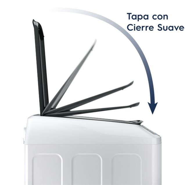 Lavarropa Electrolux Carga Superior 10Kg 750Rpm Blanco (ELAC310W)