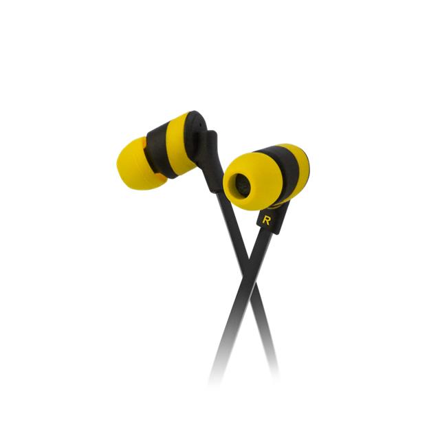 Auricular Klipxtreme In-Ear Kolorbudz Yellow (KHS625YL)