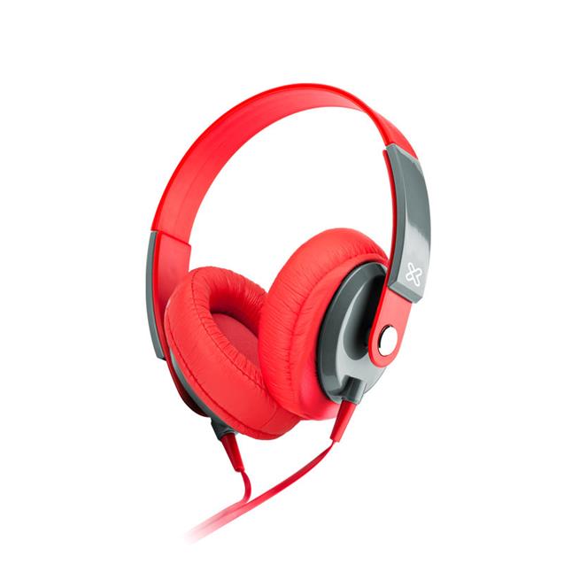 Auricular Klipxtreme Obsession Con Cable C/ Mic  Rojo (KHS550RD)