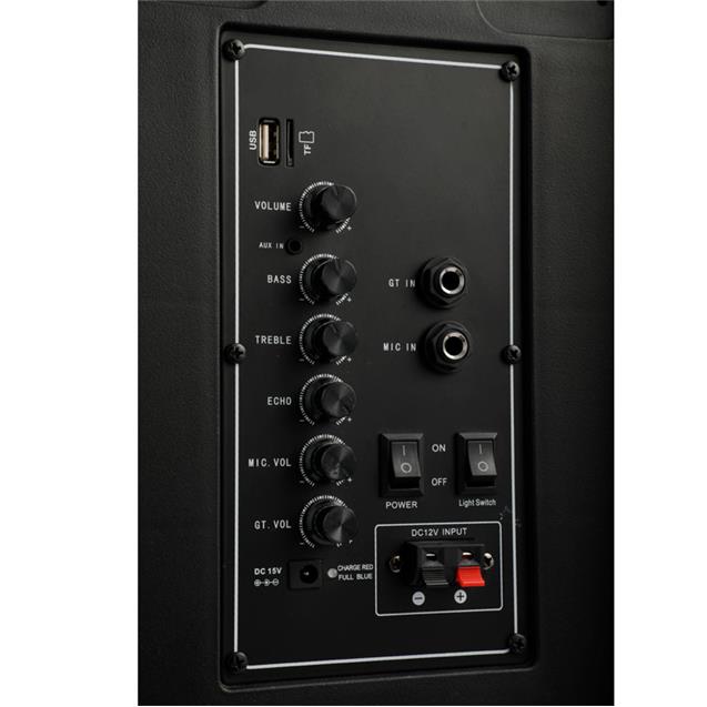 Parlante Smartlife bluetooth/Auxiliar/Radio C/Micrófono/Control remoto (SLPB112030)