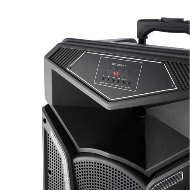 Parlante Smartlife bluetooth/Auxiliar/Radio C/Micrófono/Control remoto (SLPB112030)
