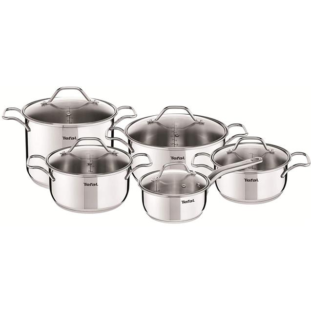 Set T-Fal Intuition 10 Piezas Inoxidable (A702SC85)