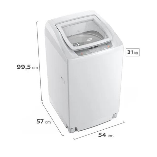 Lavarropas Gafa DigiFit Carga Superior Blanco