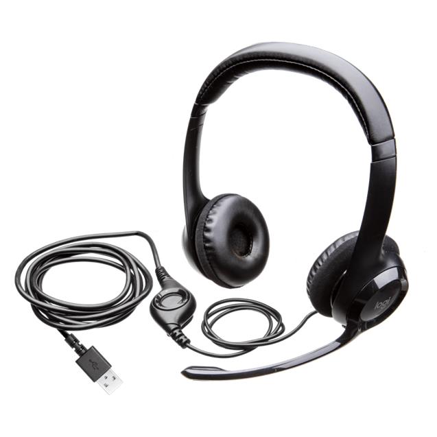 Auriculares Logitech H390 Confort/Usb