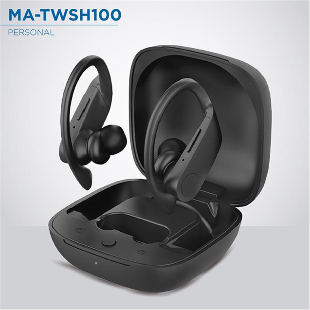 Auricular Moonki Earbuds Black (TWSH100)