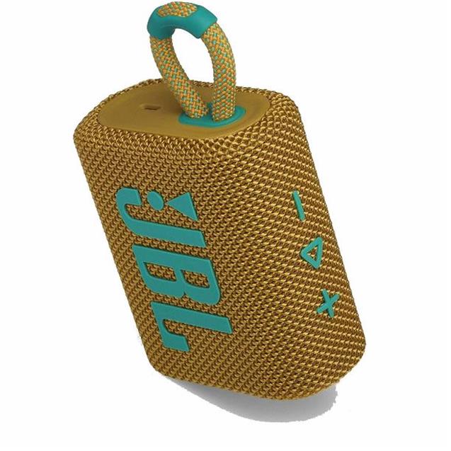 Parlante Jbl Go 3 Bt/5hs/Splashproof Amarillo