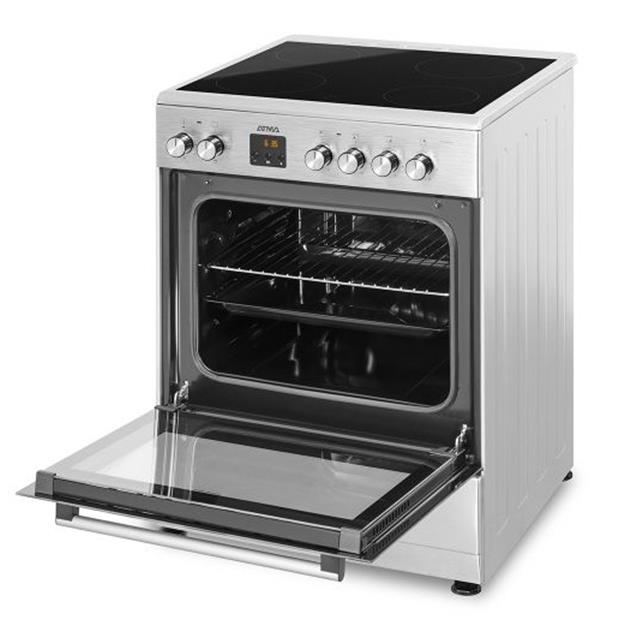 Cocina Atma Eléctrico 60 Cm Vitrocerámica Inoxidable (CCV060X)
