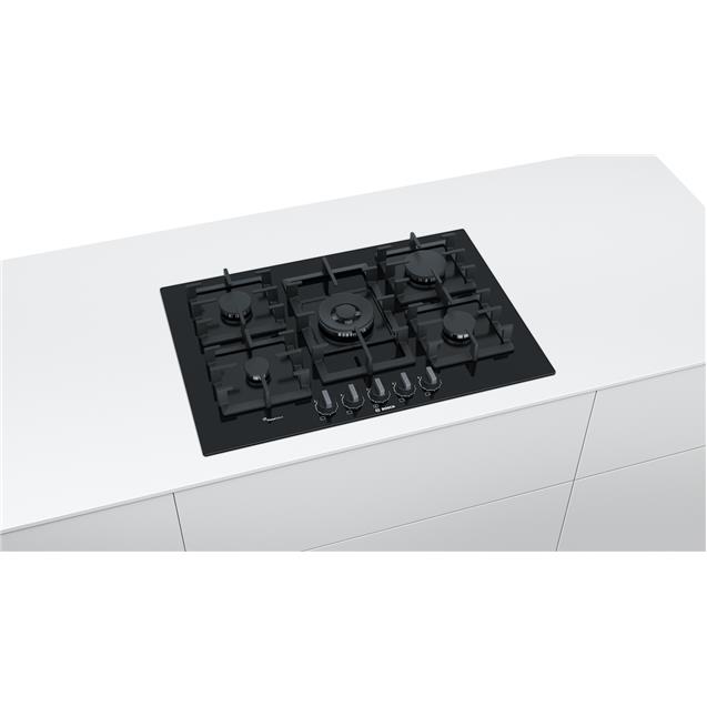 Anafe Bosch Gas/75 Cm/ 5 Hornallas/Gas/Negro (Ppq7a6b90)