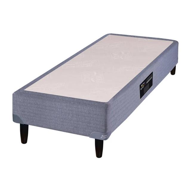 SOMMIER WORLD LUXURY 100X190 TEJIDO PUNTO PATA MADERA