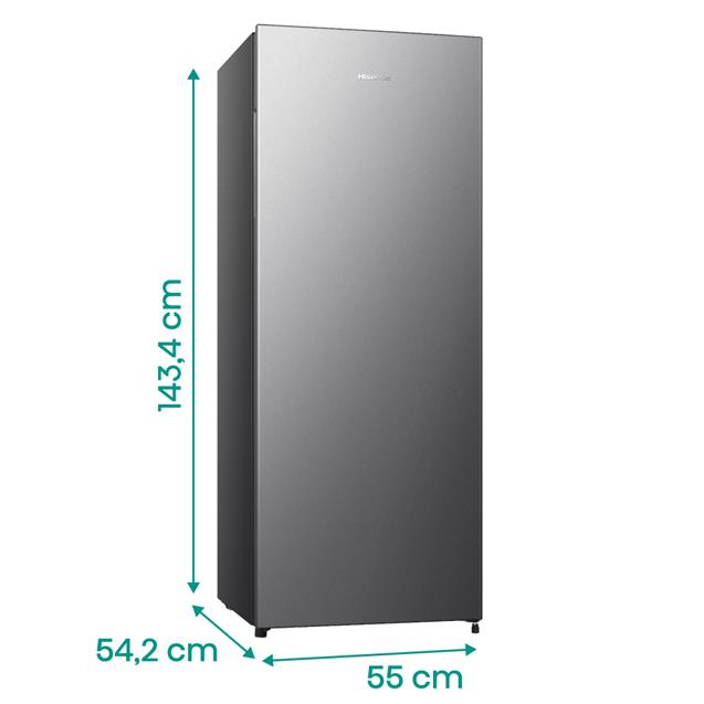 Freezer Hisense 166 Lts Vertical Plata (RS20DCS)