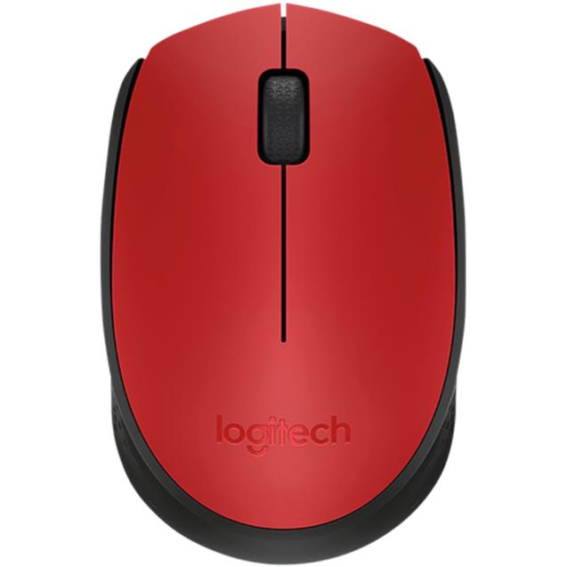 Mouse Logitech M170 Wireless Usb 2.4 Ghz Rojo