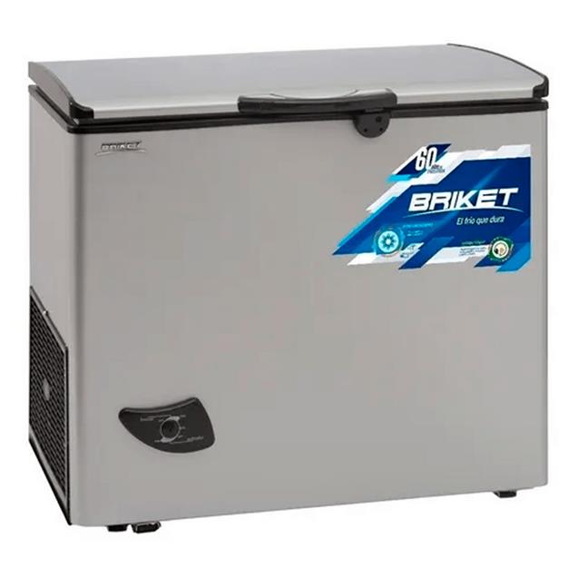 Freezer Briket 224 Lts Plateado (FR2520)