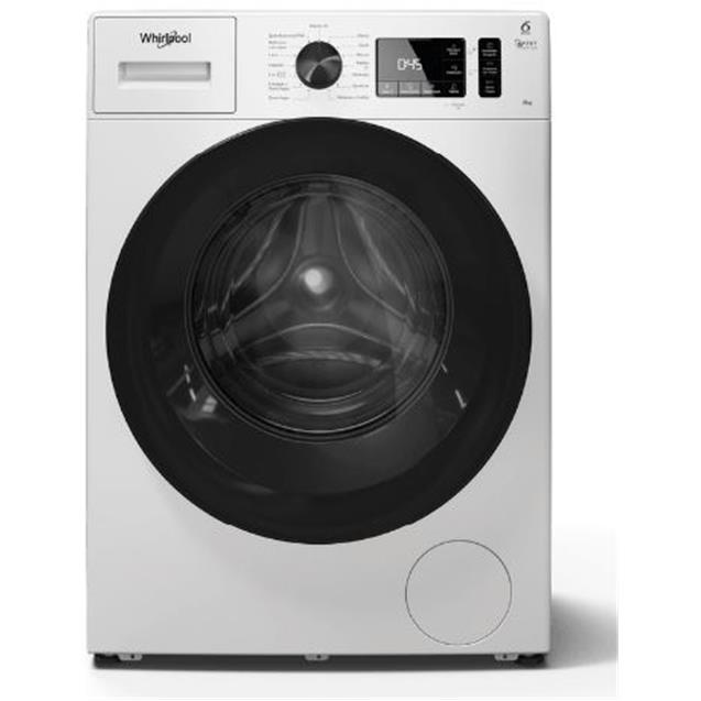 Lavarropas Whirlpool Carga Frontal Inverter 8 Kg 1200 RPM Blanco (WNQ80AB)