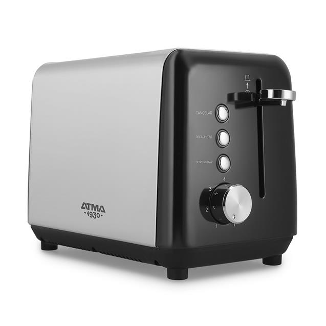 Tostadora Atma Vintage Negra (TOAT21VBP)