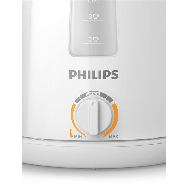 Pava Eléctrica Philips Hd936800 Blanca C/Selector P/Mate 1.7lts