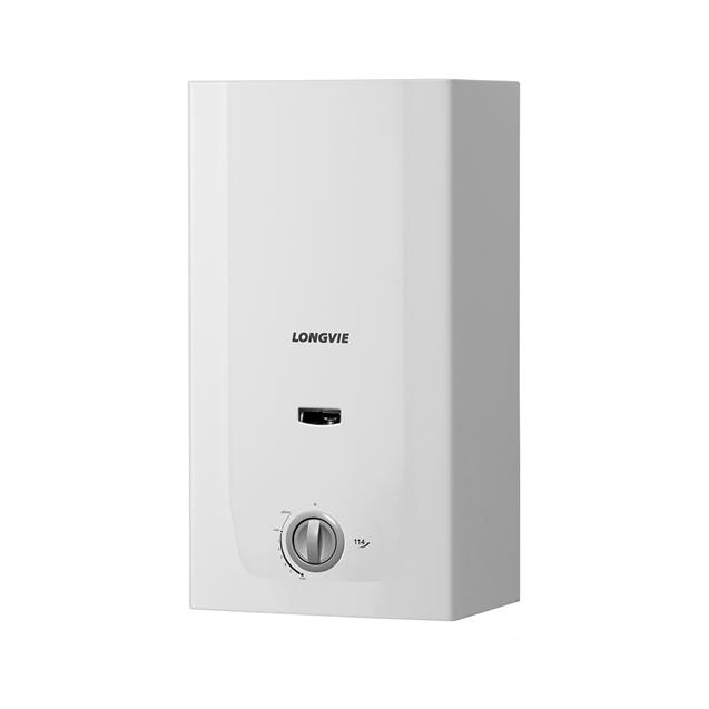 Calefón Longvie 14 Lts C/Sensor Blanco Gas Envasado (CN14SSE)