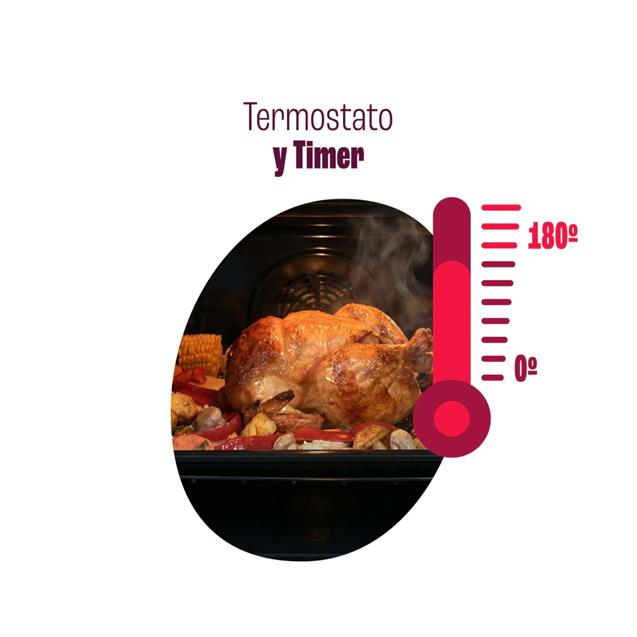 Horno Longvie Gas Inoxidable (H6900XT)