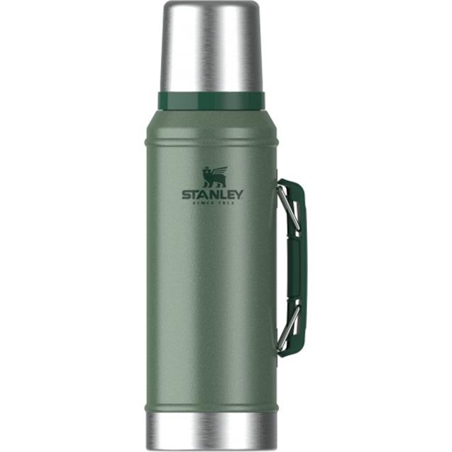 Termo Stanley Classic 950 Ml C/Manija Verde (10148001)