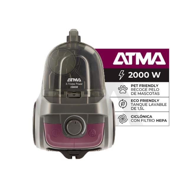 Aspiradora Atma Ciclonica 2000w (AS9033PI)