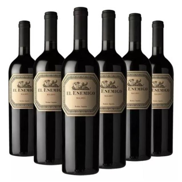 Caja Vino El Enemigo Malbec 750CC X6 Unidades